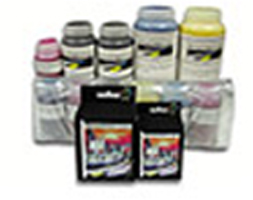 Set of 6 Bottles of Plug-N-Play Ink for Epson